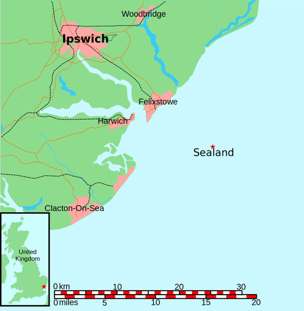 Mapa de SeaLand