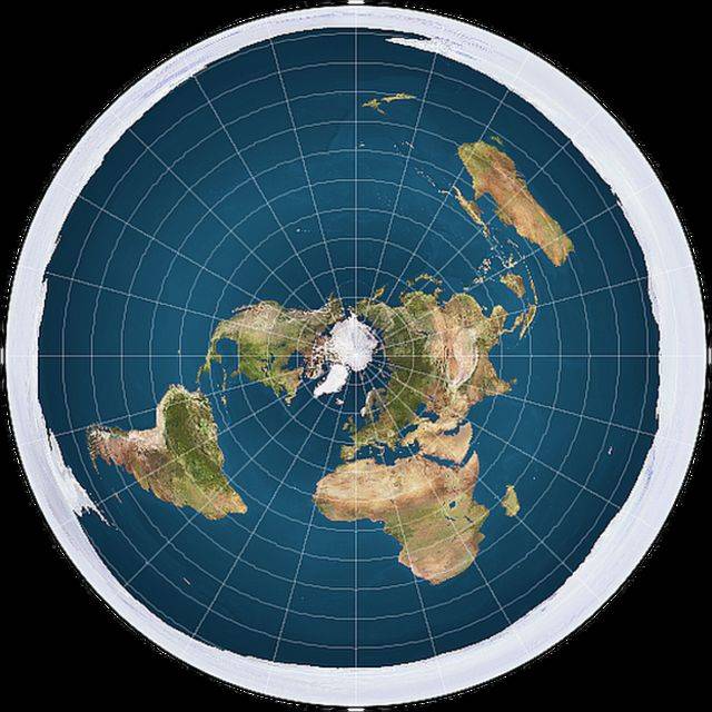 la teoria de la tierra plana o redonda