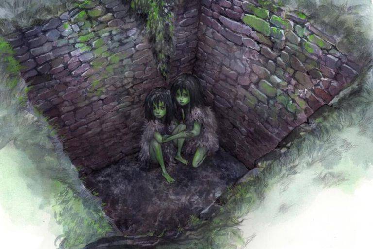 La leyenda de los niños verdes de Woolpit siglo 12