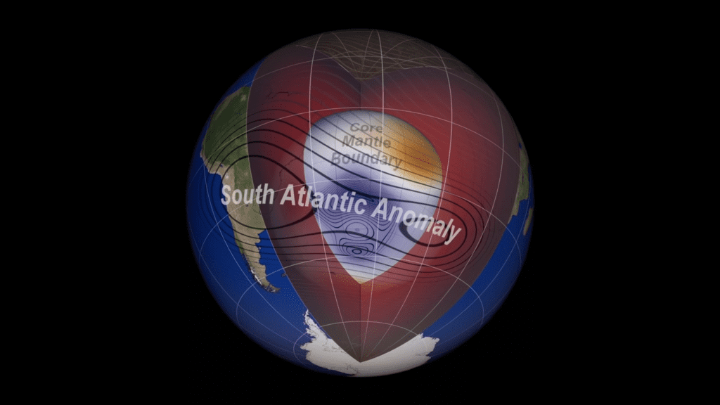 south atlantic anomaly