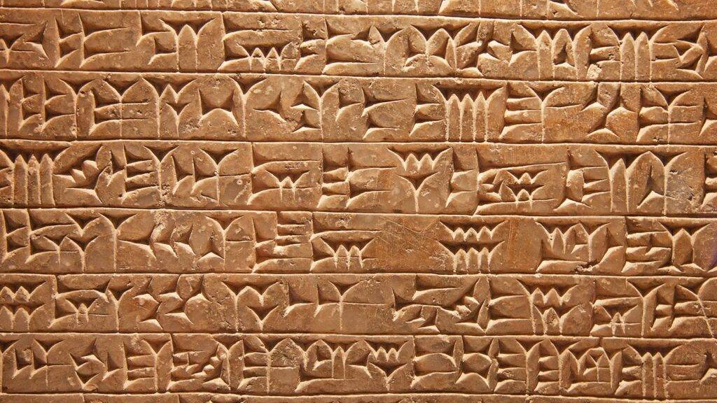 los sumerios y su sistema de escritura 2022