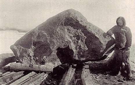 El meteorito de Cape York fue una de las grandes fuentes de hierro de los inuits.