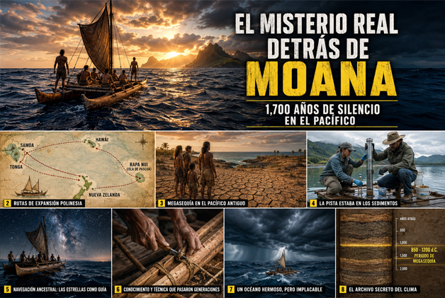 El misterio real detrás de Moana: la megasequía que pudo empujar a los polinesios a cruzar el océano 1 oye guarda eso para el concurso